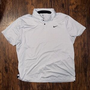 Nike Men's Grey Polo Shirt